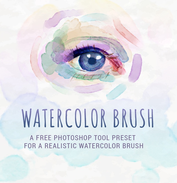 PS筆刷 - Watercolor Brush 水彩類筆刷