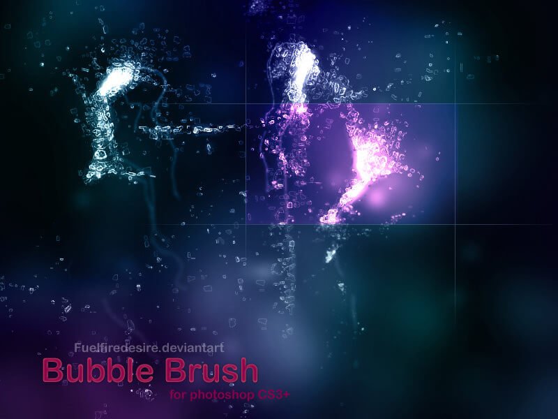 PS筆刷 - Bubble Brush 水底泡泡筆刷